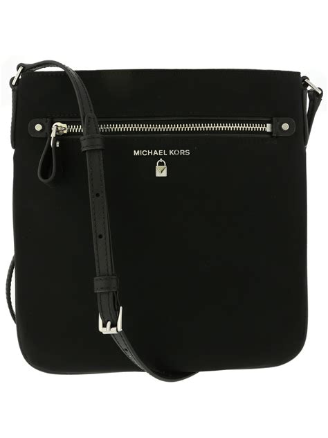 michael kors nylon black crossbody bag